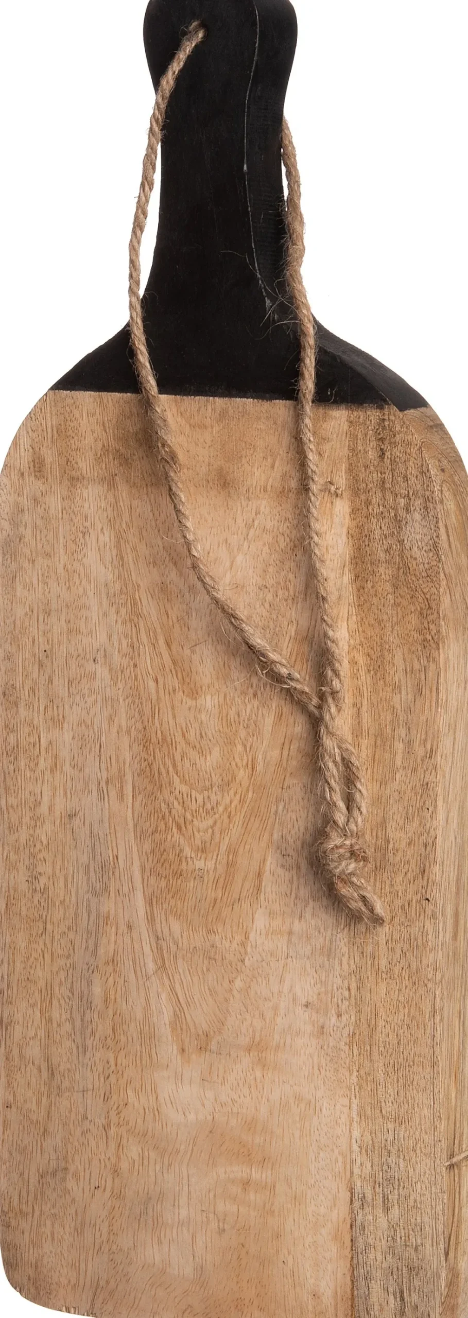 Intratuin snijplank Max naturel / zwart 39 x 15 x 2 cm