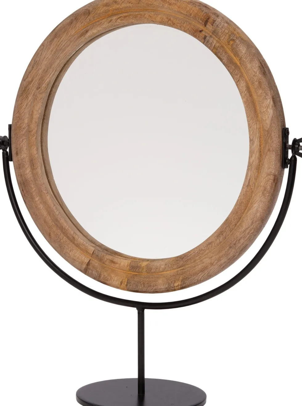 Intratuin spiegel Ot naturel / zwart 40 x 15 x 47 cm