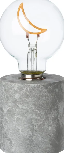 Intratuin tafellamp Louen maan grijs D 8 H 18 cm