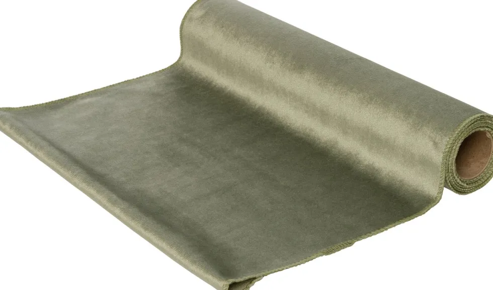 Intratuin tafelloper Chic groen 35 x 200 cm