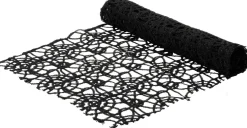Intratuin tafelloper Senna zwart 200 x 35 cm