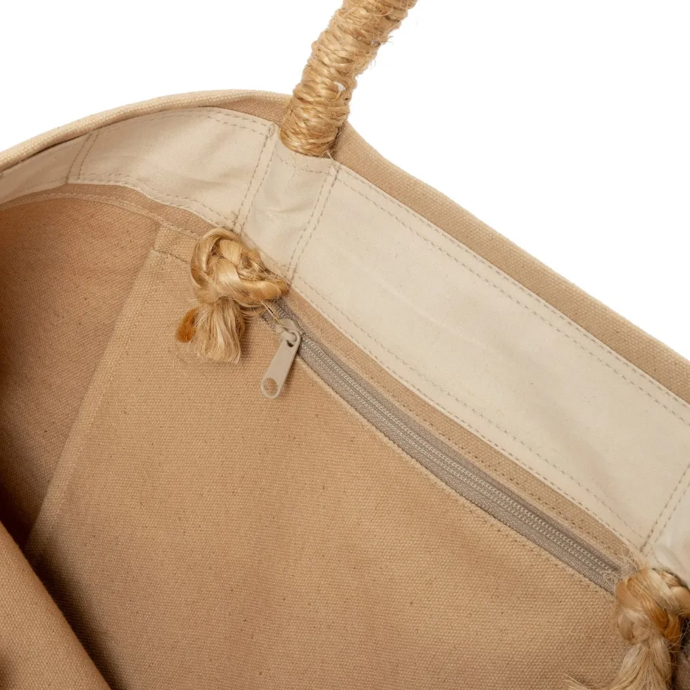 Intratuin tas Baggy beige 46 x 12 x 28 cm