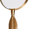 Intratuin vergrootglas goud D 10 H 22 cm