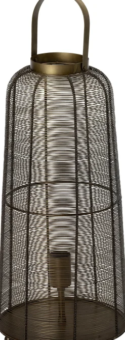 Intratuin vloerlamp Eve koper D 25 H 55 cm