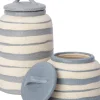 Intratuin voorraadpot Bia blauw / crème D 14,5 H 25 cm