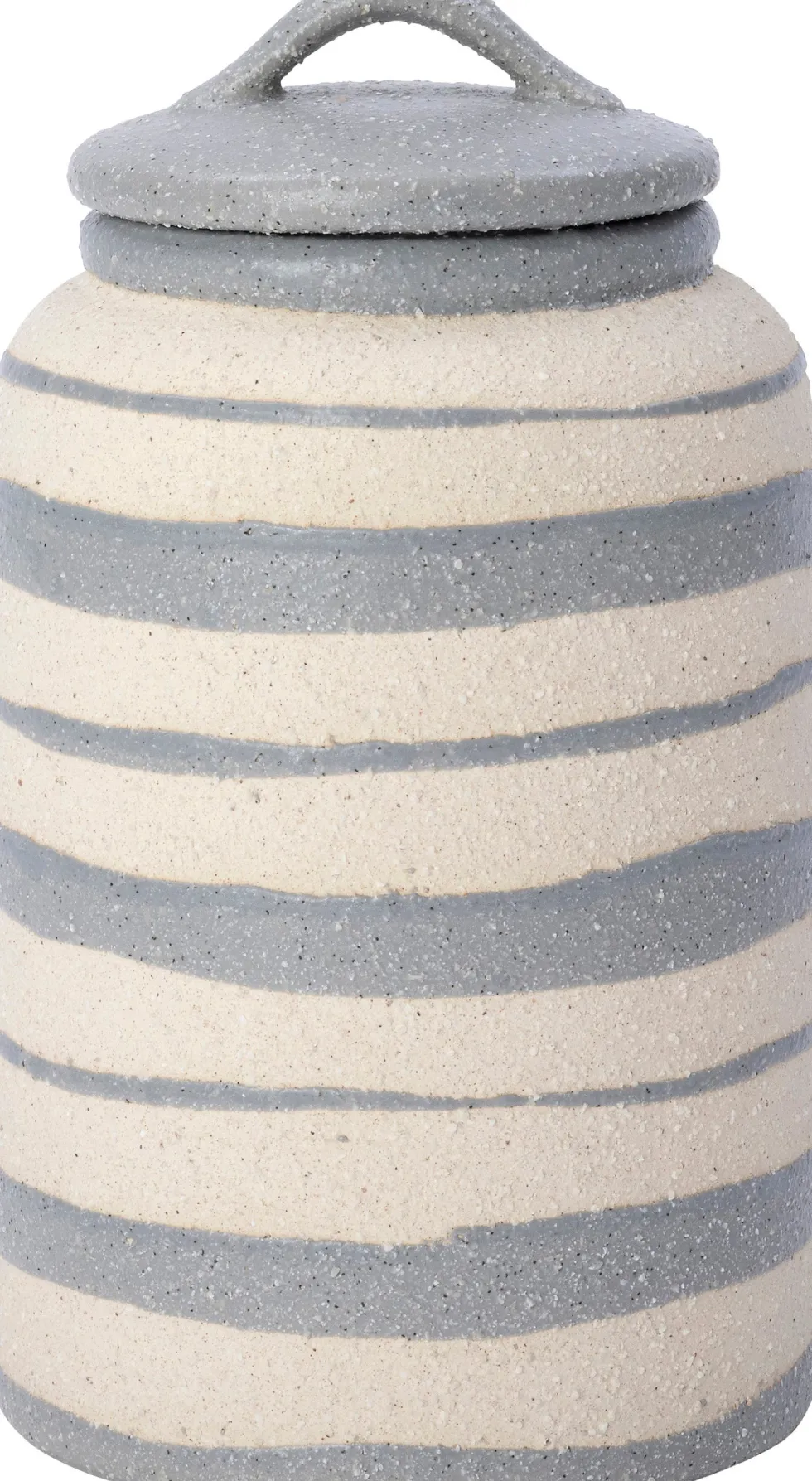 Intratuin voorraadpot Bia blauw / crème D 14,5 H 25 cm