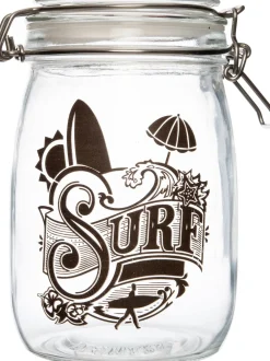 Intratuin voorraadpot Surf transparant D 12 H 18 cm
