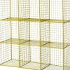 Intratuin wandkast Limba geel 39 x 19 x 39 cm