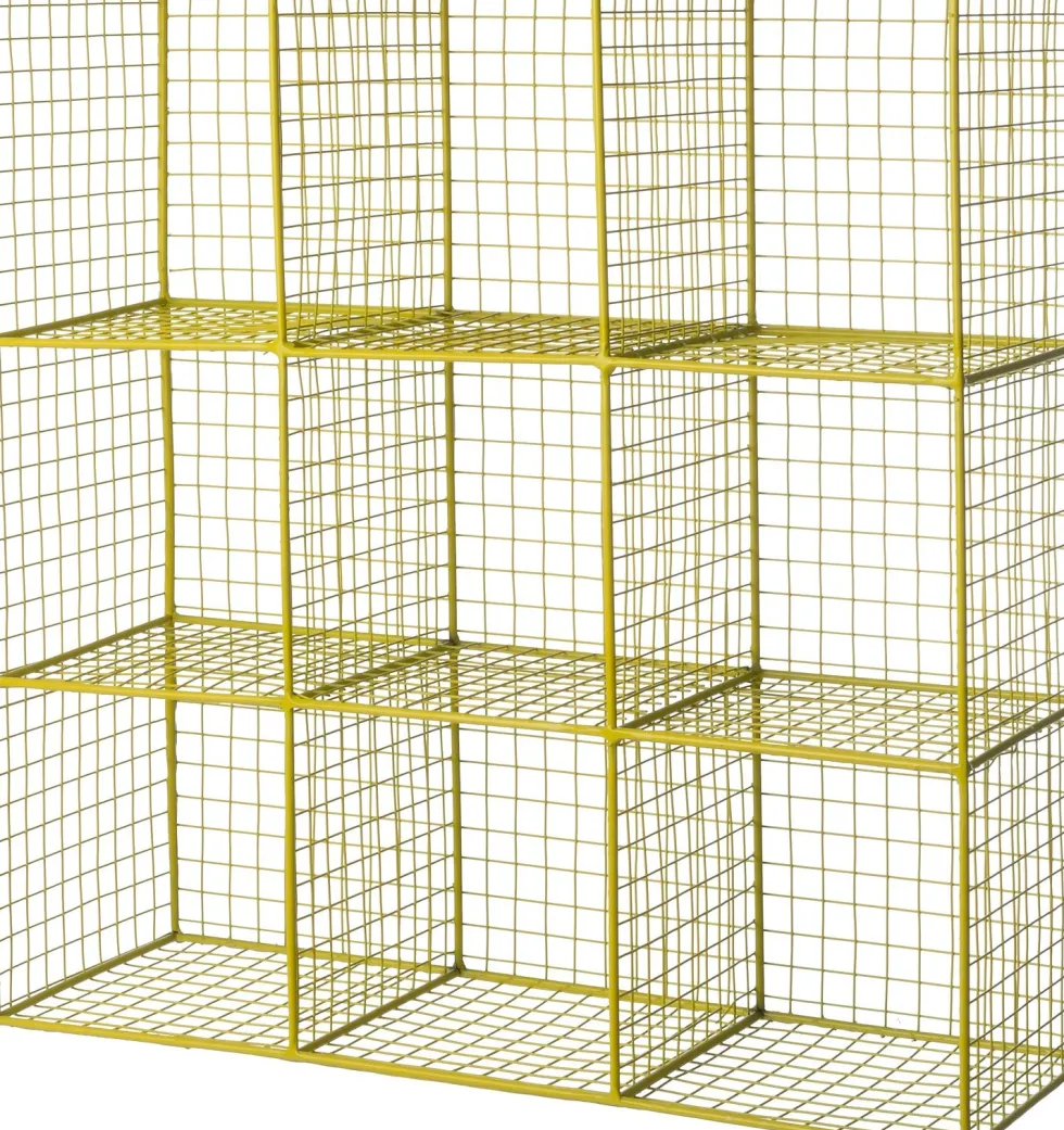 Intratuin wandkast Limba geel 39 x 19 x 39 cm