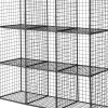 Intratuin wandkast Limba zwart 39 x 19 x 39 cm