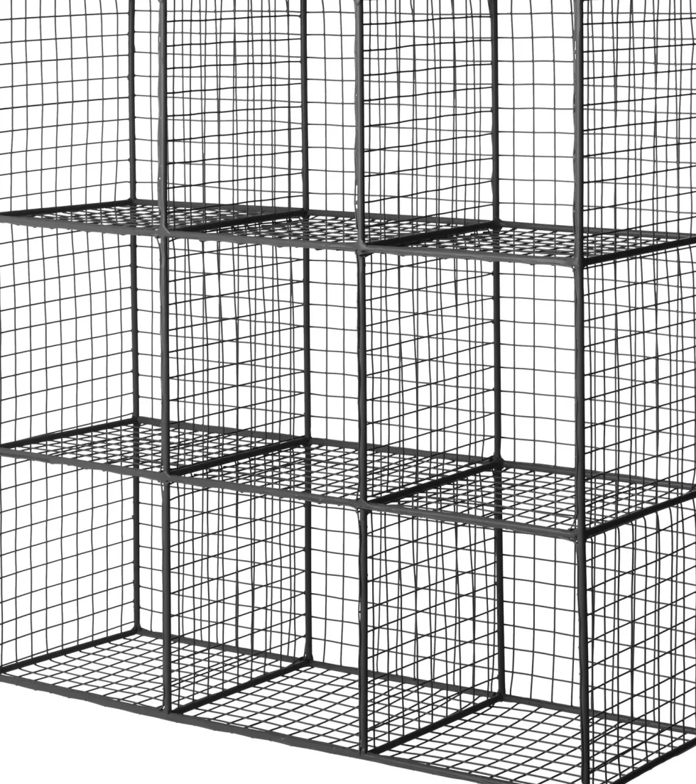 Intratuin wandkast Limba zwart 39 x 19 x 39 cm