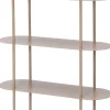 Intratuin wandkast taupe 90 x 31 x 150 cm