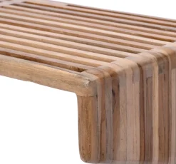Intratuin wandplank Lef naturel 70 x 20 x 13 cm