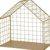 Intratuin wandrek Huis goud 21 x 13 x 21 cm