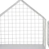 Intratuin wandrek Huis grijs 21 x 13 x 21 cm