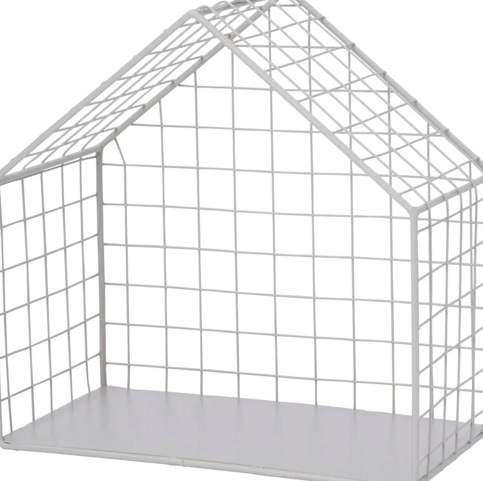 Intratuin wandrek Huis grijs 21 x 13 x 21 cm