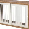 Intratuin wandrek Larne naturel / wit 68 x 23 x 40 cm