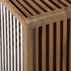 Intratuin wandrek Larne naturel / wit 68 x 23 x 40 cm