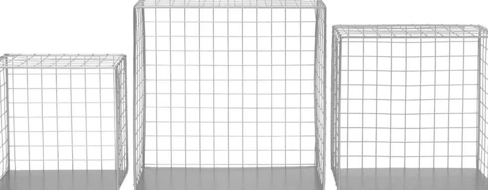 Intratuin wandrek Vi grijs 31 x 15 x 31 cm