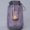Intratuin waxinelichthouder Ella lichtpaars D 12,5 H 19,5 cm