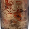 Intratuin waxinelichthouder bruin / goud D 8 H 8 cm