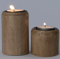 Intratuin waxinelichthouder Gerda naturel D 5 H 5 cm