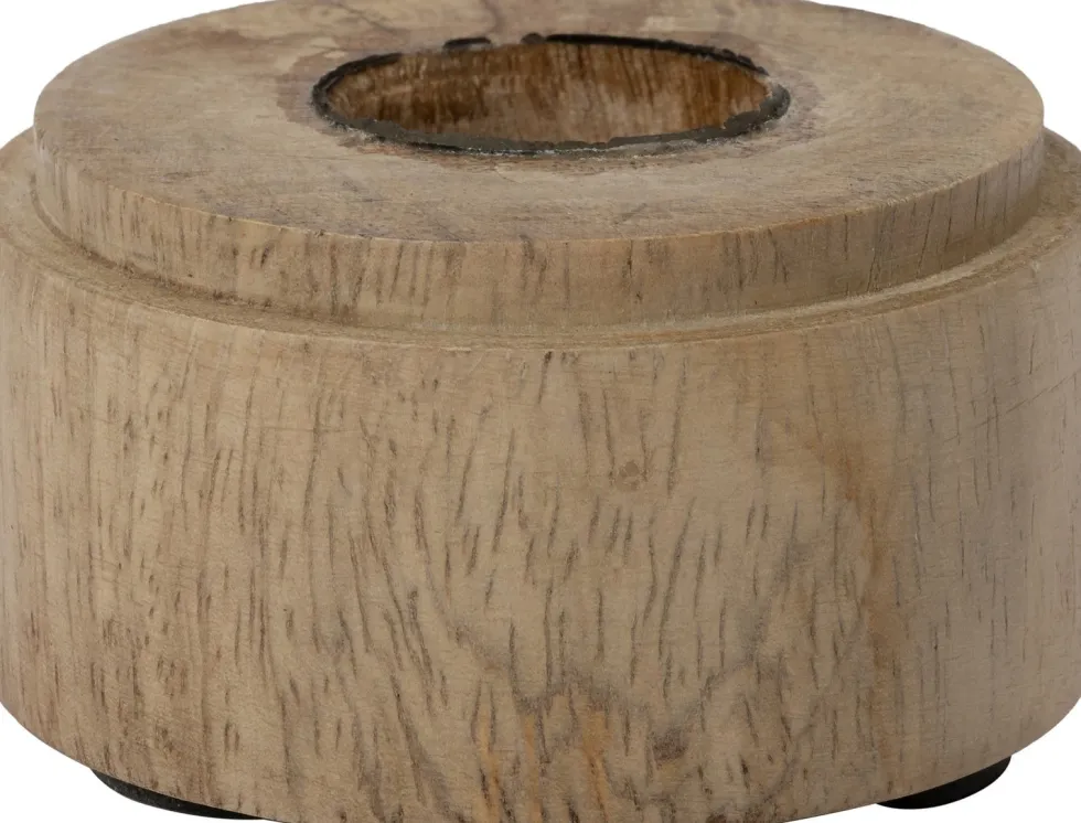 Intratuin waxinelichthouder Erna naturel D 7 H 3,5 cm