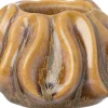 Intratuin waxinelichthouder Bani bruin D 13 H 9 cm