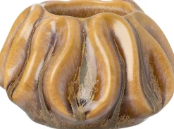Intratuin waxinelichthouder Bani bruin D 13 H 9 cm