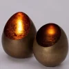 Intratuin waxinelichthouder Koto goud D 13 H 16 cm