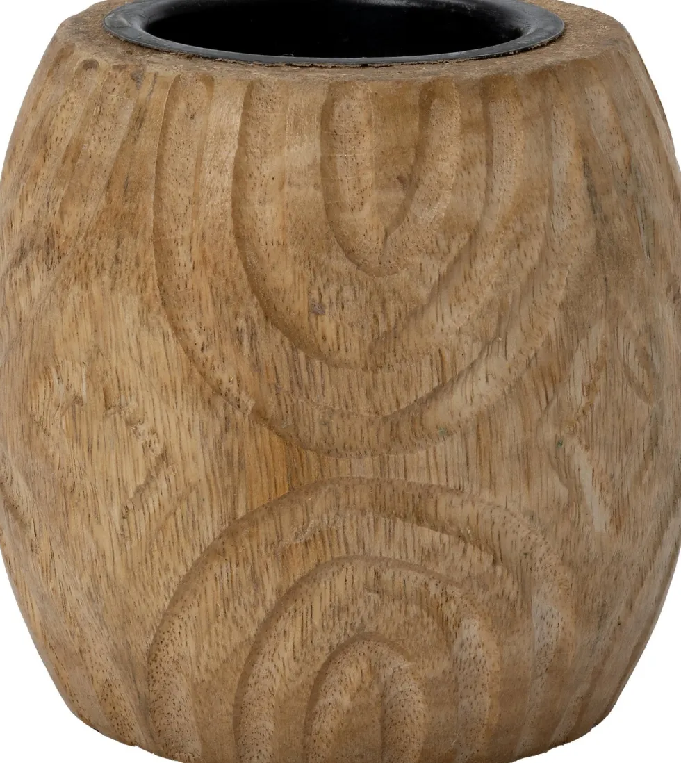 Intratuin waxinelichthouder Vys naturel D 9 H 10 cm