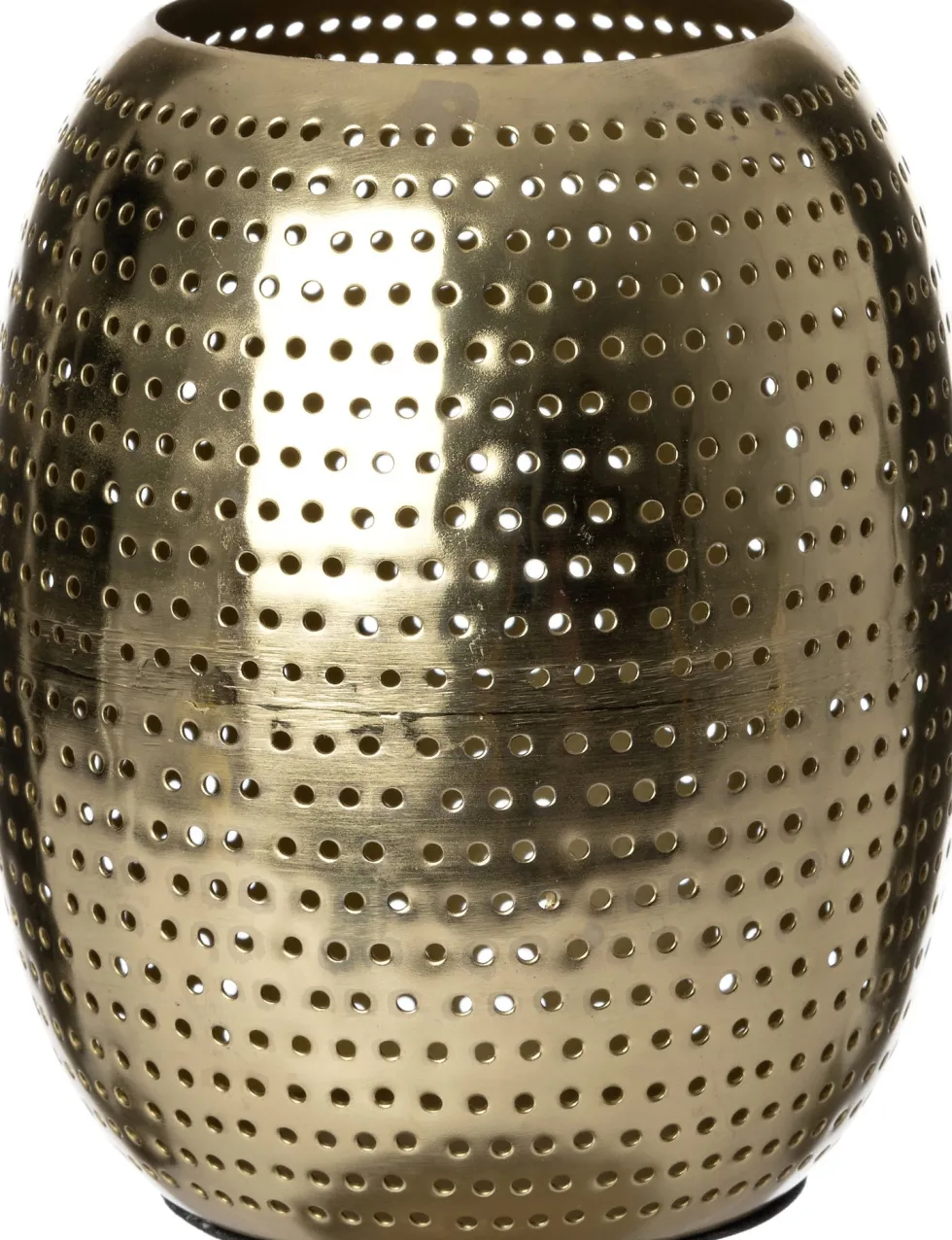 Intratuin waxinelichthouder Goru goud D 15 H 19 cm