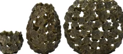 Intratuin waxinelichthouder Agna goud D 10 H 10 cm