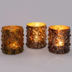 Intratuin waxinelichthouder Ihuri zilver D 8 H 9 cm