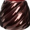 Intratuin waxinelichthouder bordeauxrood D 9 H 9 cm