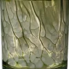 Intratuin waxinelichthouder Marba groen D 9 H 10 cm