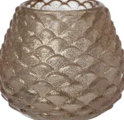 Intratuin waxinelichthouder Sino beige D 10 H 8,6 cm