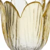 Intratuin waxinelichthouder Lill geel D 8 H 8 cm