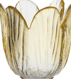 Intratuin waxinelichthouder Lill geel D 8 H 8 cm