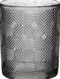 Intratuin waxinelichthouder Del grijs D 5,5 H 6,5 cm