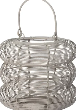 Intratuin windlicht Fair grijs D 22,5 H 20 cm