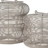 Intratuin windlicht Fair grijs D 28 H 25 cm