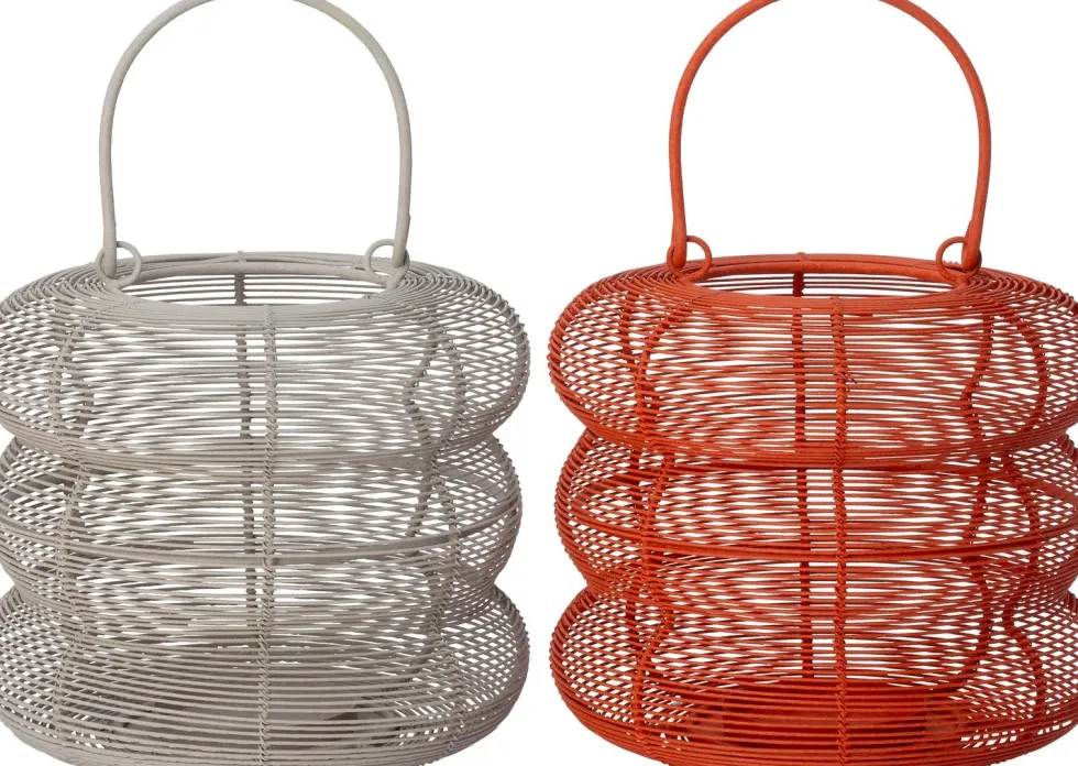 Intratuin windlicht Fair grijs D 28 H 25 cm
