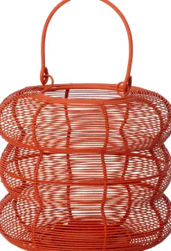 Intratuin windlicht Fair rood D 22,5 H 20 cm