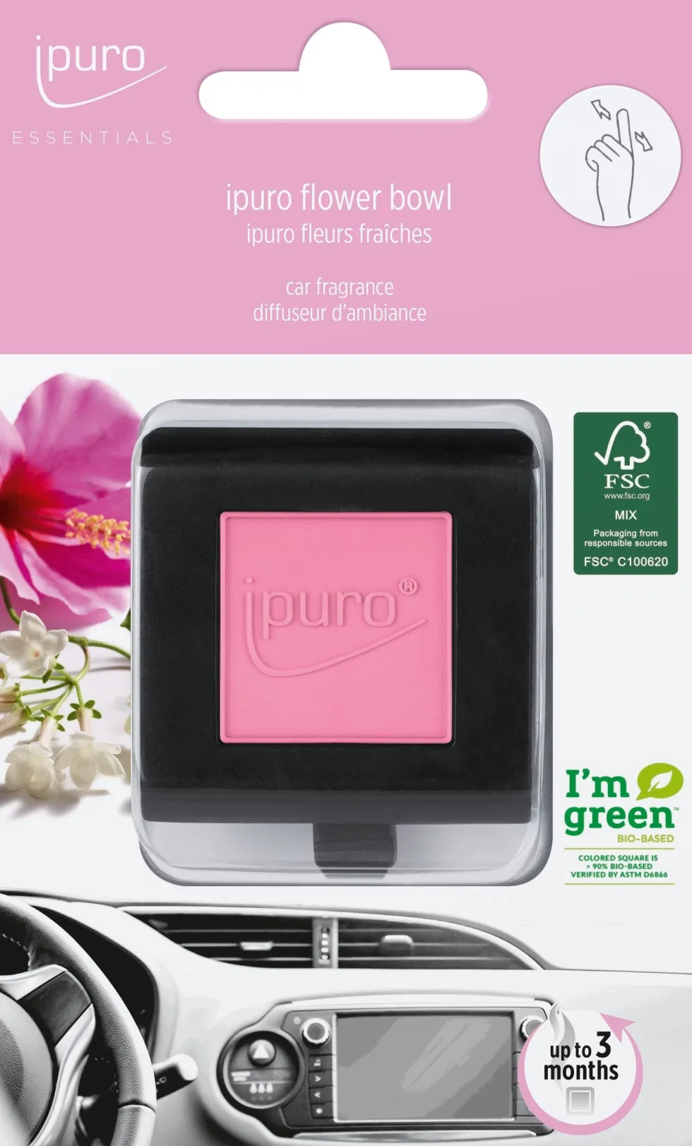 Ipuro autoclip Essentials Flower Bowl 4 x 4 cm