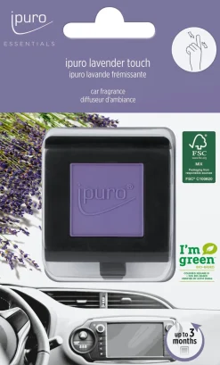 Ipuro autoclip Essentials Lavender Touch 4 x 4 cm