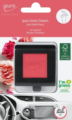 Ipuro autoclip Essentials Lovely Flowers 4 x 4 cm
