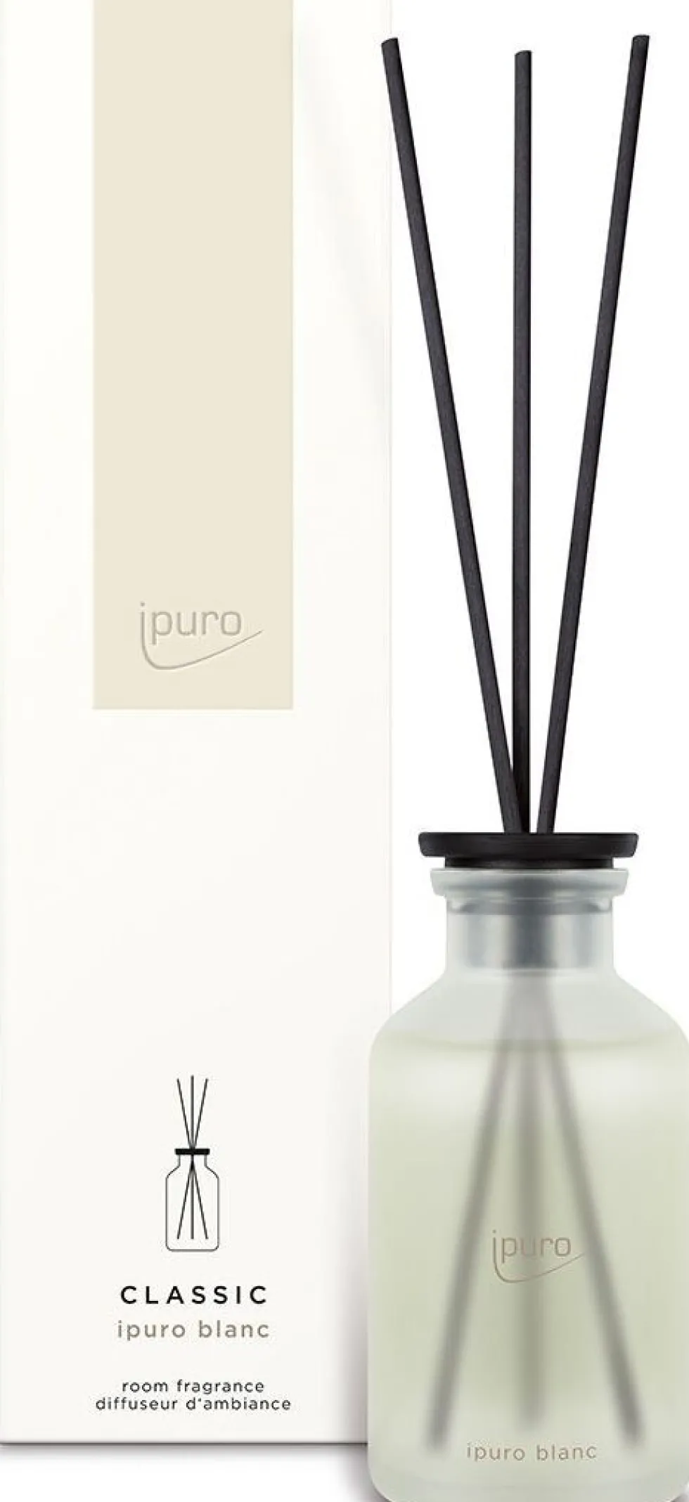 Ipuro geurstokjes Classic Blanc 240 ml