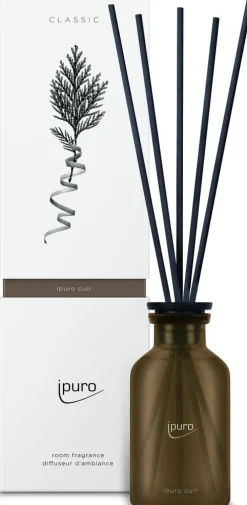 Ipuro geurstokjes Classic Cuir 75 ml