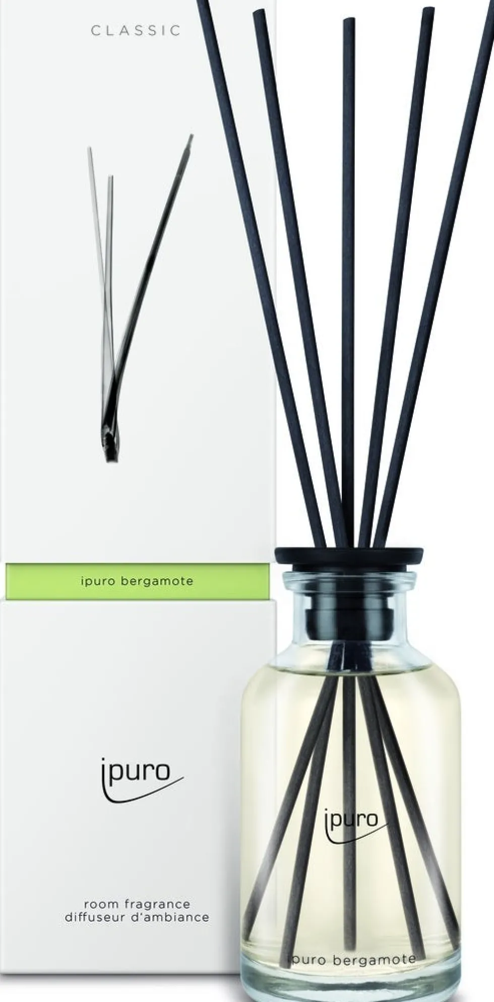 Ipuro geurstokjes Classics Bergamote 240 ml